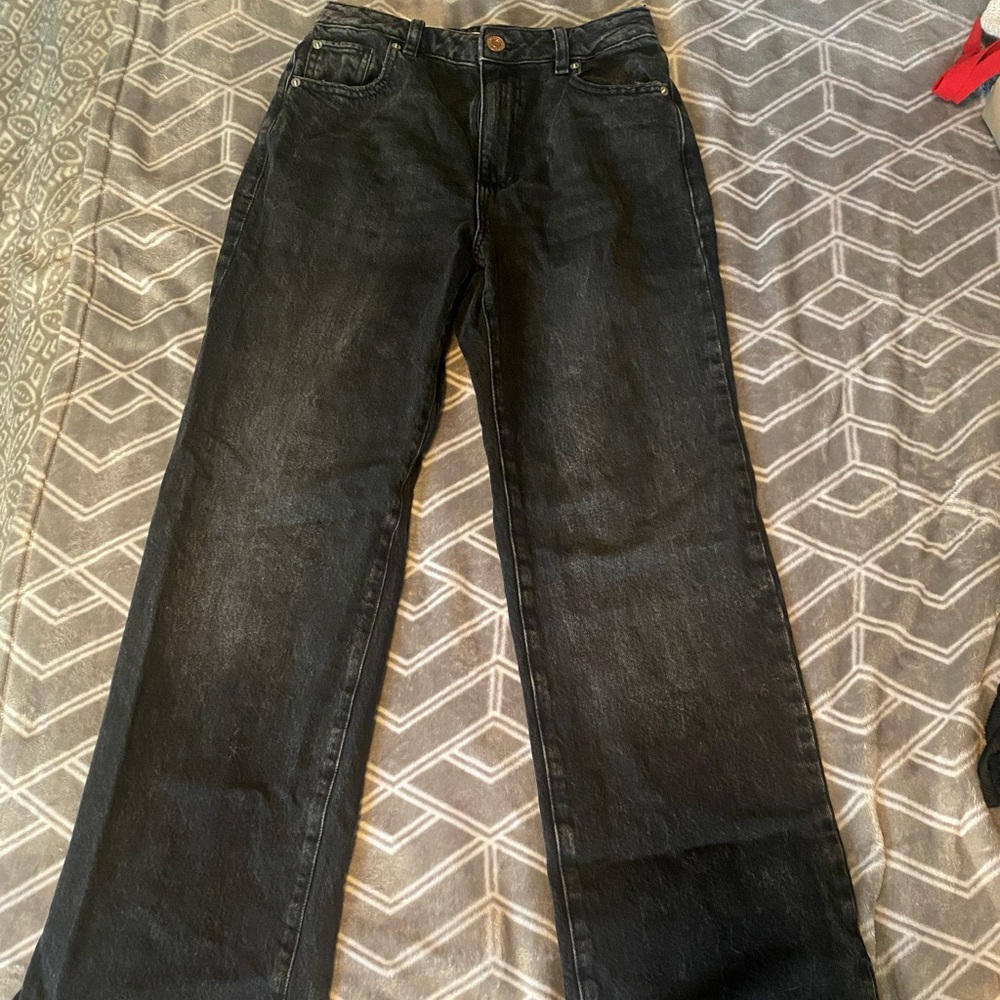 Womens garage 90s straight leg jeans